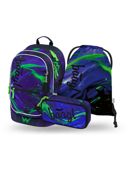 BAAGL  BAAGL SET 3 Core Football champion: rucsac, penar, sac GRS