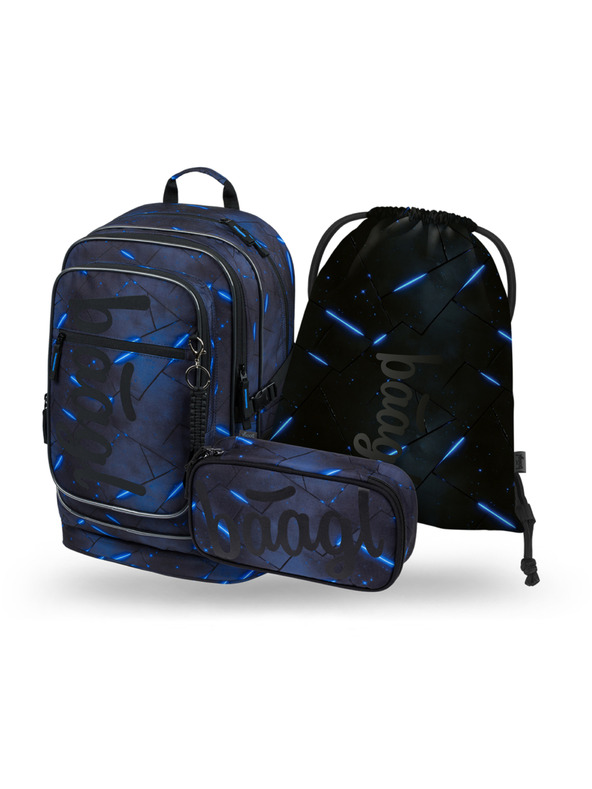 BAAGL  BAAGL SET 3 Cubic Flash: rucsac, penar, sac GRS