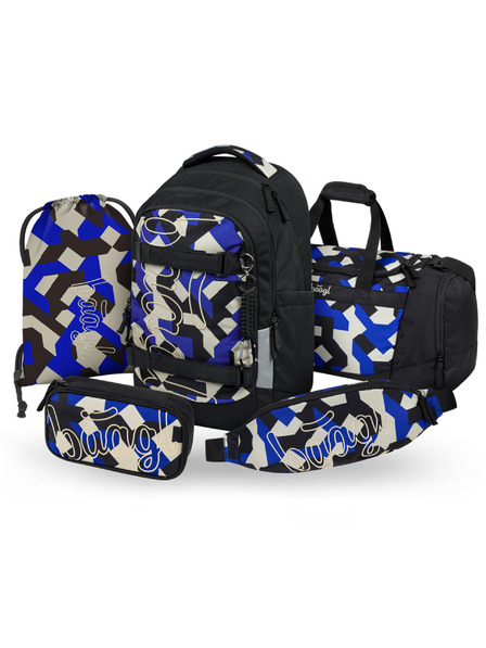 BAAGL  BAAGL SET 5 Skate Max Variety: rucsac, penar, sac, geanta sport, borseta GRS