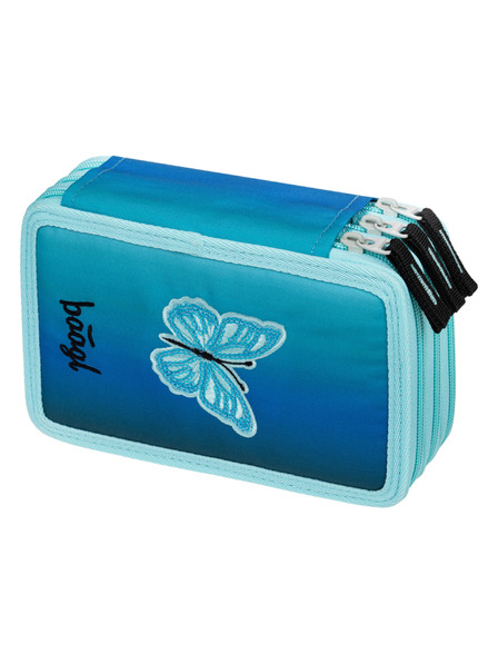 BAAGL  BAAGL Penar scolar cu trei compartimente Butterfly GRS