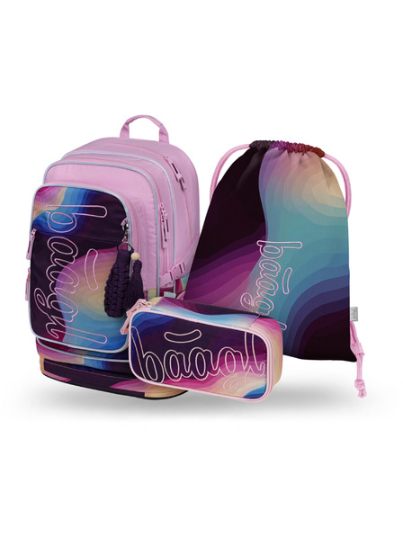 BAAGL  BAAGL SET 3 Cubic Lyra: rucsac, penar, sac GRS