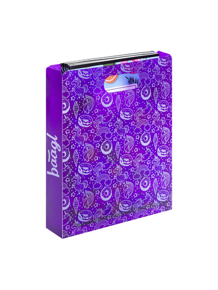 BAAGL  BAAGL Dosare de plastic pentru caiete şcolare Unicorn