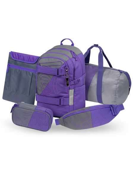 BAAGL  BAAGL SET 5 Skate Dual: rucsac, penar, geantă sport, borsetă, husă laptop GRS