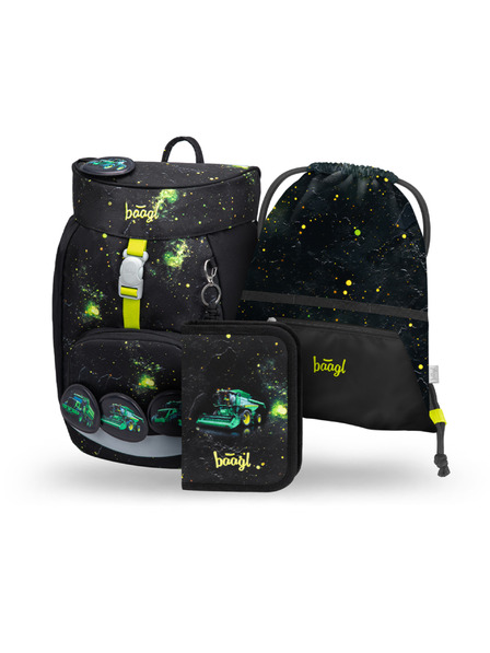 BAAGL  BAAGL SET 3 Airy Tractor: rucsac, penar, sac GRS