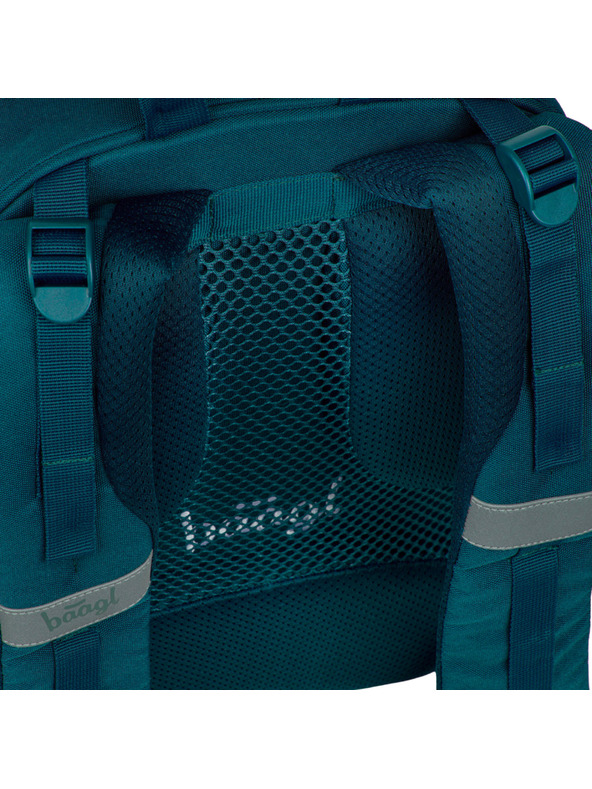 BAAGL  BAAGL Rucsac scolar Core Logo albastru GRS