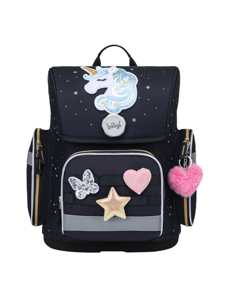 BAAGL  BAAGL Geanta scolara Ergo Unicorn Gold