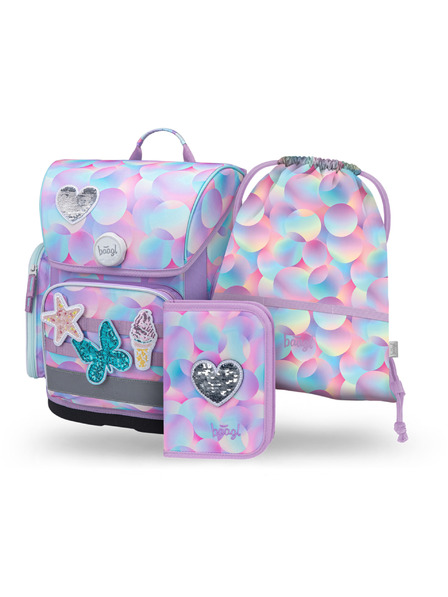 BAAGL  BAAGL SET 3 Ergo Candy: geanta, penar, sac