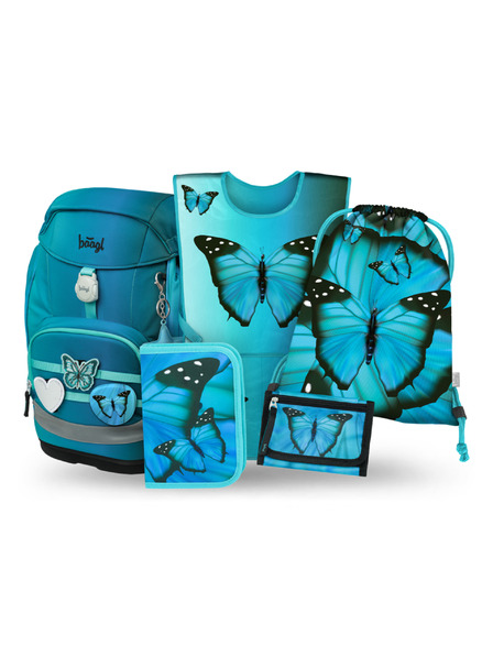 BAAGL  BAAGL SET 5 Airy Plus Butterfly: rucsac, penar, sac, sort, portofel