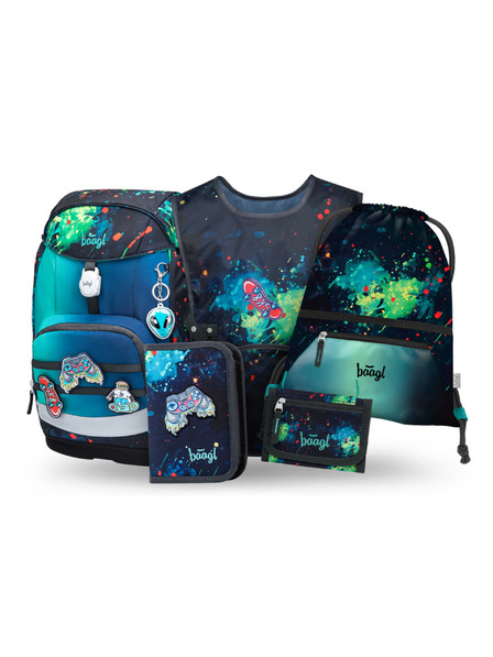 BAAGL  BAAGL SET 5 Airy Plus Chill: rucsac, penar, sac, sort, portofel