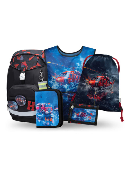 BAAGL  BAAGL SET 5 Airy Plus Salvamontisti: rucsac, penar, sac, sort, portofel