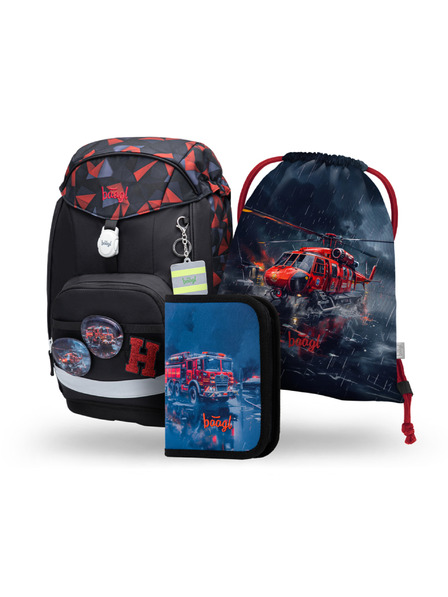 BAAGL  BAAGL SET 3 Airy Plus Salvamontisti: rucsac, penar, sac