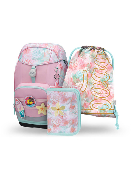 BAAGL  BAAGL SET 3 Airy Plus Sunset: rucsac, penar, sac
