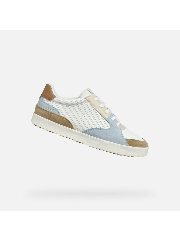 Adidași Geox Blomiee albi, damă