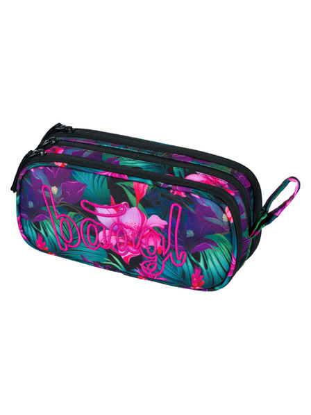 BAAGL  Pink student pencil case Baagl Paradise