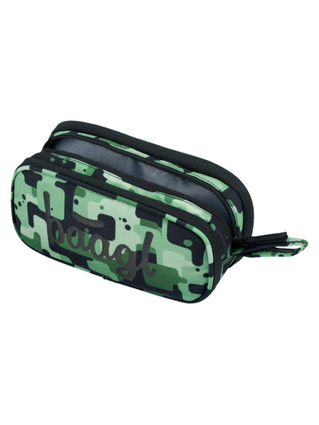 BAAGL  Verde husă pentru creioane pentru elevi etue Baagl Green