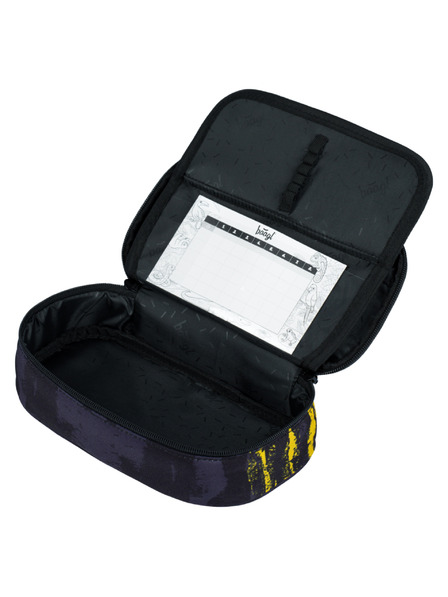 BAAGL  Servietă școlară gri pentru creioane Baagl Dune