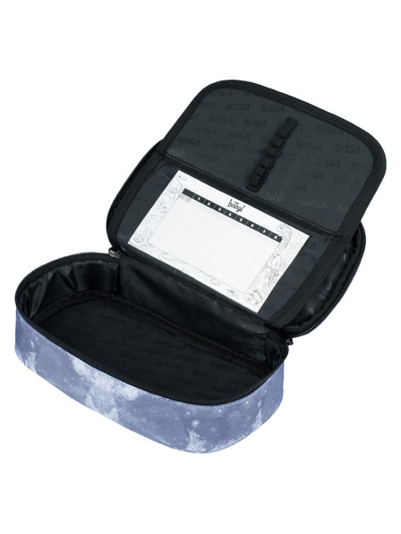 BAAGL  Gri Caz de creioane școlare Baagl NASA Gri