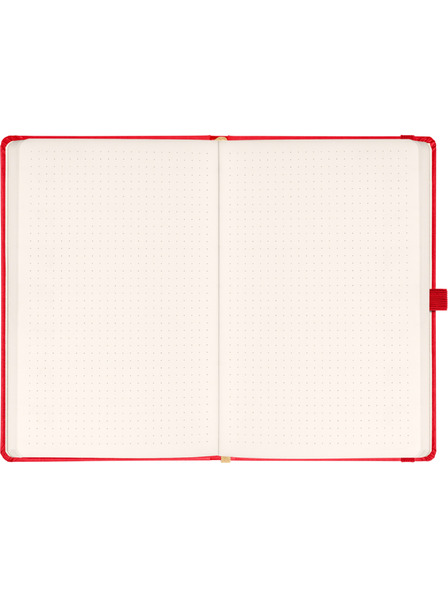 NOTIQUE NOTIQUE Notes Aprint, roșu, punctat, 15 x 21 cm BAAGL