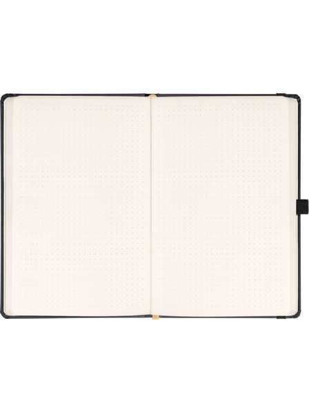 NOTIQUE NOTIQUE Notes Balacron, negru, punctat, 15 x 21 cm