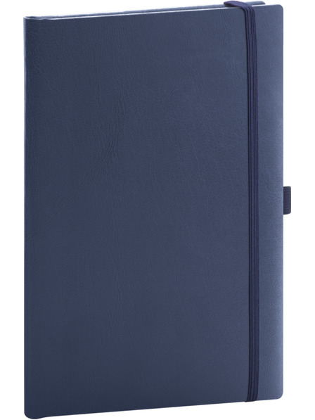 NOTIQUE NOTIQUE Notes Balacron, albastru închis, punctat, 15 x 21 cm