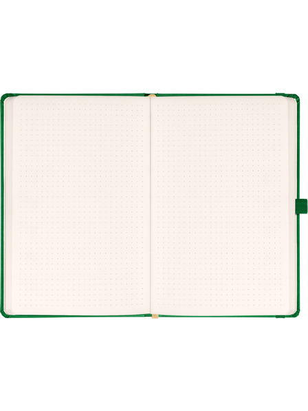NOTIQUE NOTIQUE Notes Aprint, verde, punctat, 15 x 21 cm