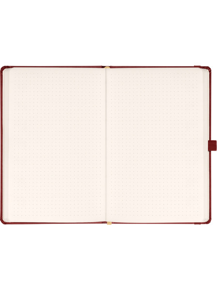 NOTIQUE NOTIQUE Notes Aprint Neo, burgundy, punctat, 15 x 21 cm