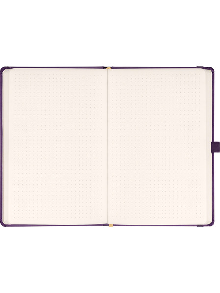 NOTIQUE NOTIQUE Notes Aprint Neo, mov, punctat, 15 x 21 cm