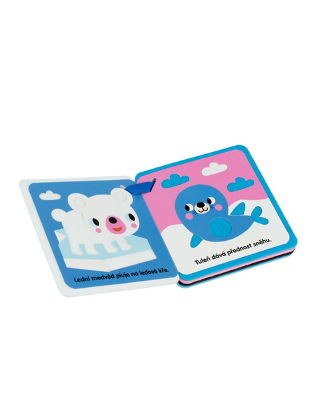 BAAGL  Carte pentru cărucior – PINGUINUL ȘI PRIETENII SĂI