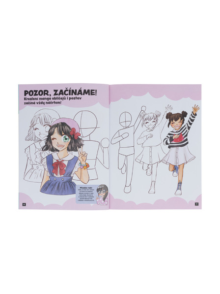 BAAGL  Cum să desenezi KAWAII MANGA: MODĂ - Pas cu pas cu MISAKO