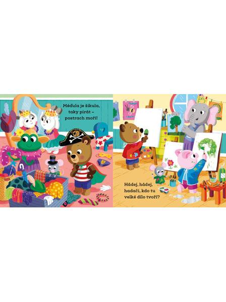 BAAGL  URSULEȚUL ȘĂGALNIC DEVINE ELEV - Imagini cu elemente mobile