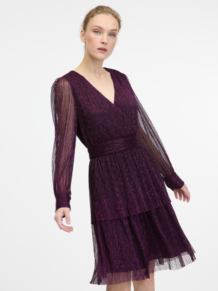 Orsay Rochie violet pentru femei, până la genunchi ORSAY