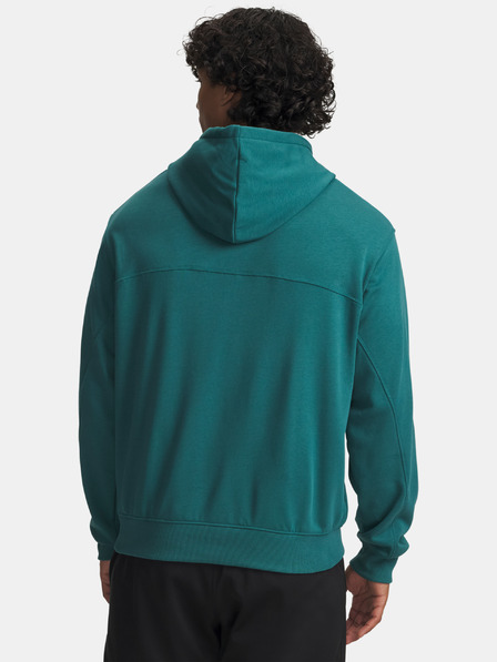 Under Armour Hanorac barbati Under Armour UA Rival LW Hoodie-GRN