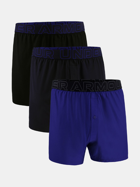 Under Armour Boxeri barbati Under Armour M UA Lounge Tech Mesh Boxer 6in (3buc)