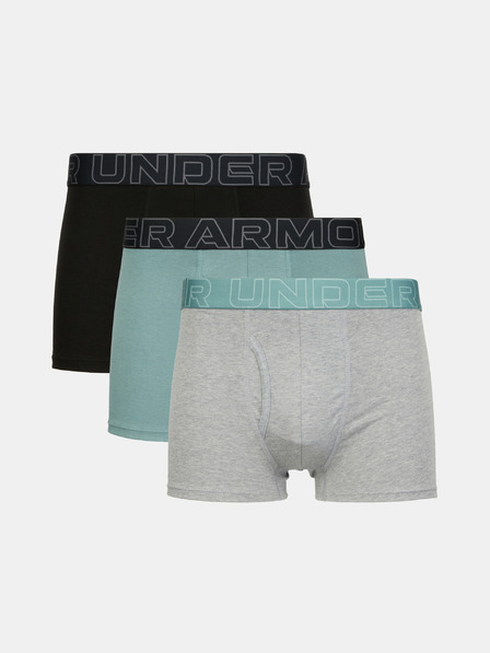 Under Armour Bărbați Under Armour M UA Perf Cotton 3in Boxer Briefs - 3pk