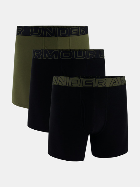 Under Armour Boxeri pentru bărbați Under Armour M UA Perf Cotton 6in (3 buc)