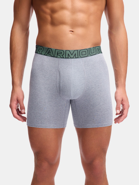 Under Armour Boxeri pentru bărbați Under Armour M UA Perf Cotton 6in (3 buc)
