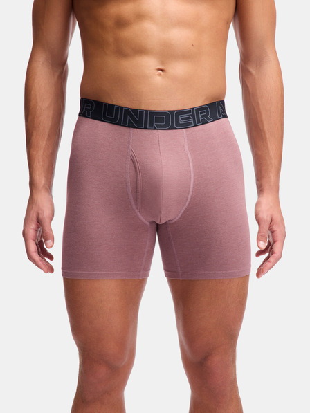 Under Armour Boxeri pentru bărbați Under Armour M UA Perf Cotton 6in (3 buc)