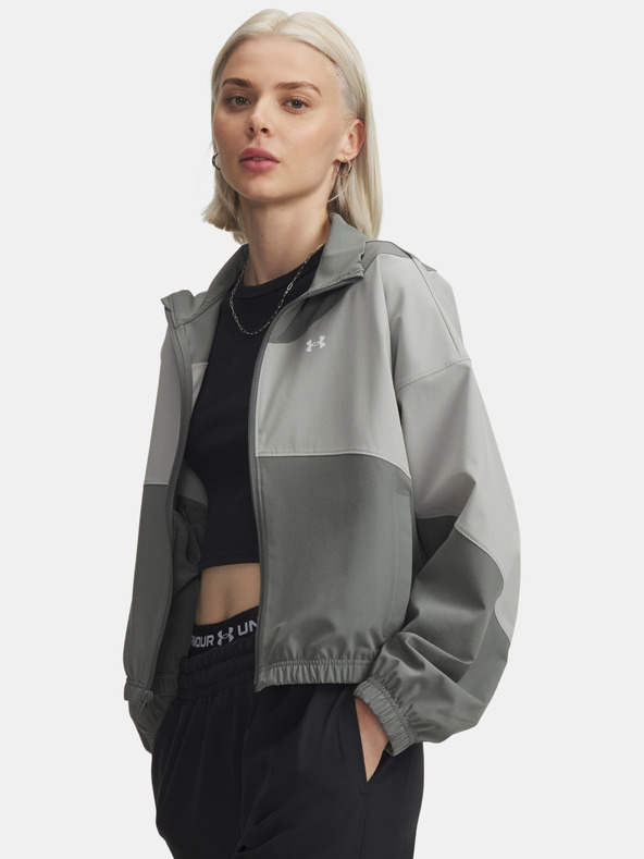 Under Armour Jachetă dama Under Armour UA Rival Woven Jacket-GRN