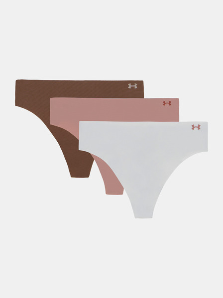 Under Armour Chiloți tanga Under Armour UA Pure Stretch NS (3 buc)