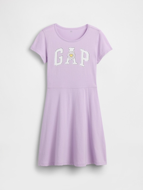 GAP Rochie pentru copii cu logo GAP