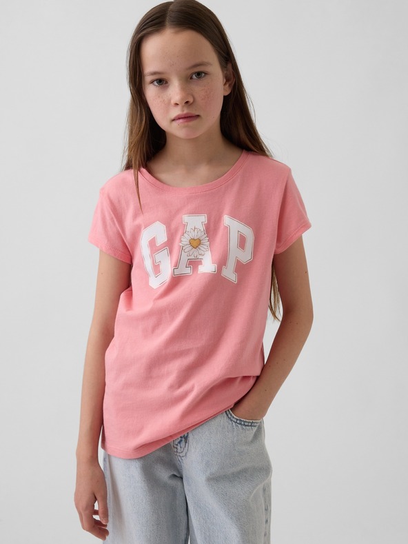 GAP Tricou cu logo pentru copii GAP