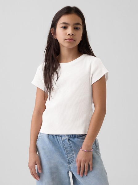 GAP Tricou Rib Logo pentru copii GAP
