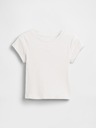 GAP Copii tricou Rib Logo GAP
