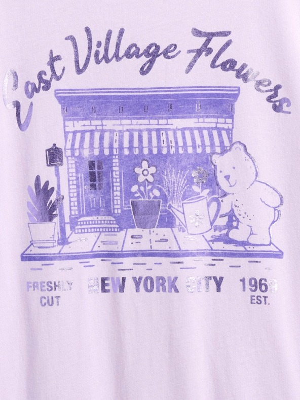 GAP Tricou cu print pentru copii GAP