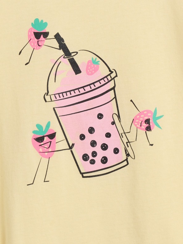 GAP Tricou cu print pentru copii GAP