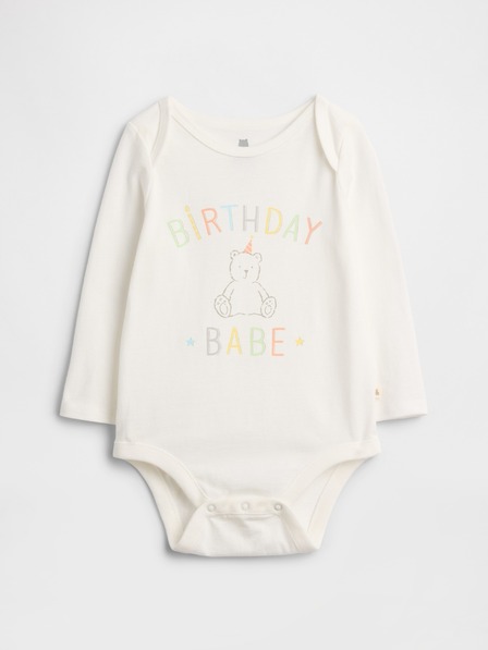 GAP Baby body Unisex cu imprimeu GAP