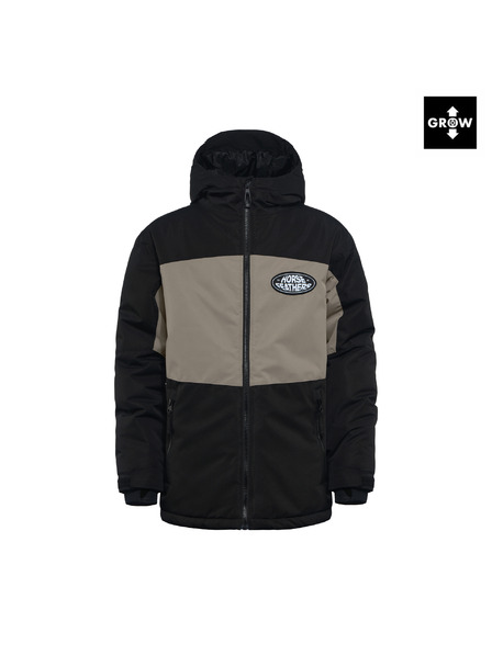 Horsefeathers Jachetă pentru copii Juno - black/taupe