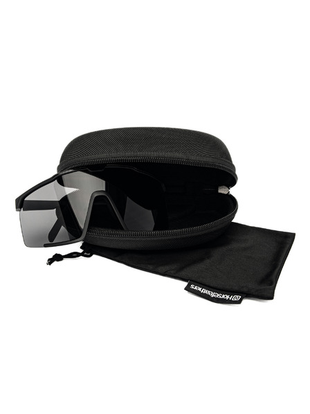 Horsefeathers Ochelari de ciclism Proton - matt black/smoke