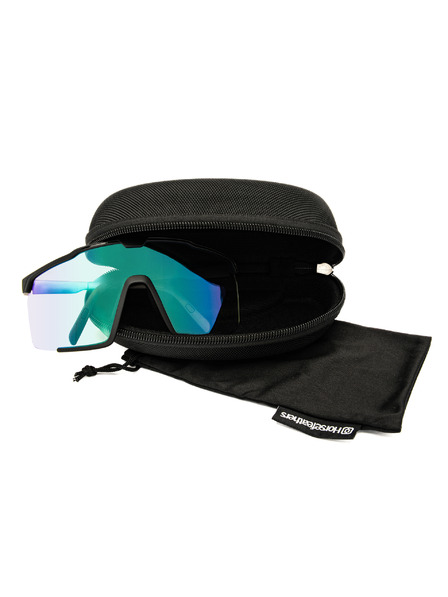 Horsefeathers Ochelari fotocromici Proton - matt black/mirror green
