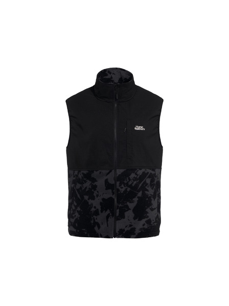 Horsefeathers Vestă din fleece Duval - asphalt
